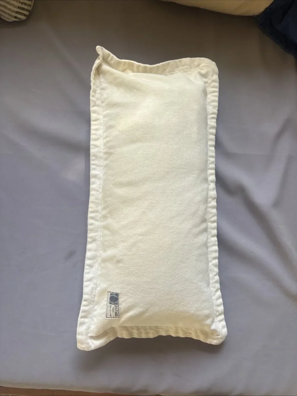 Tommy Hilfiger Rectangle & Square Zippered Khaki Throw Pillow Covers 100% Cotton